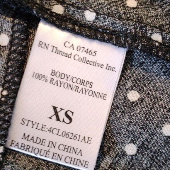 Essentials by ABS Polka Dot Blouse - Picture 10 of 14